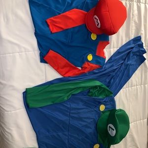 Mario and Luigi Halloween matching costume